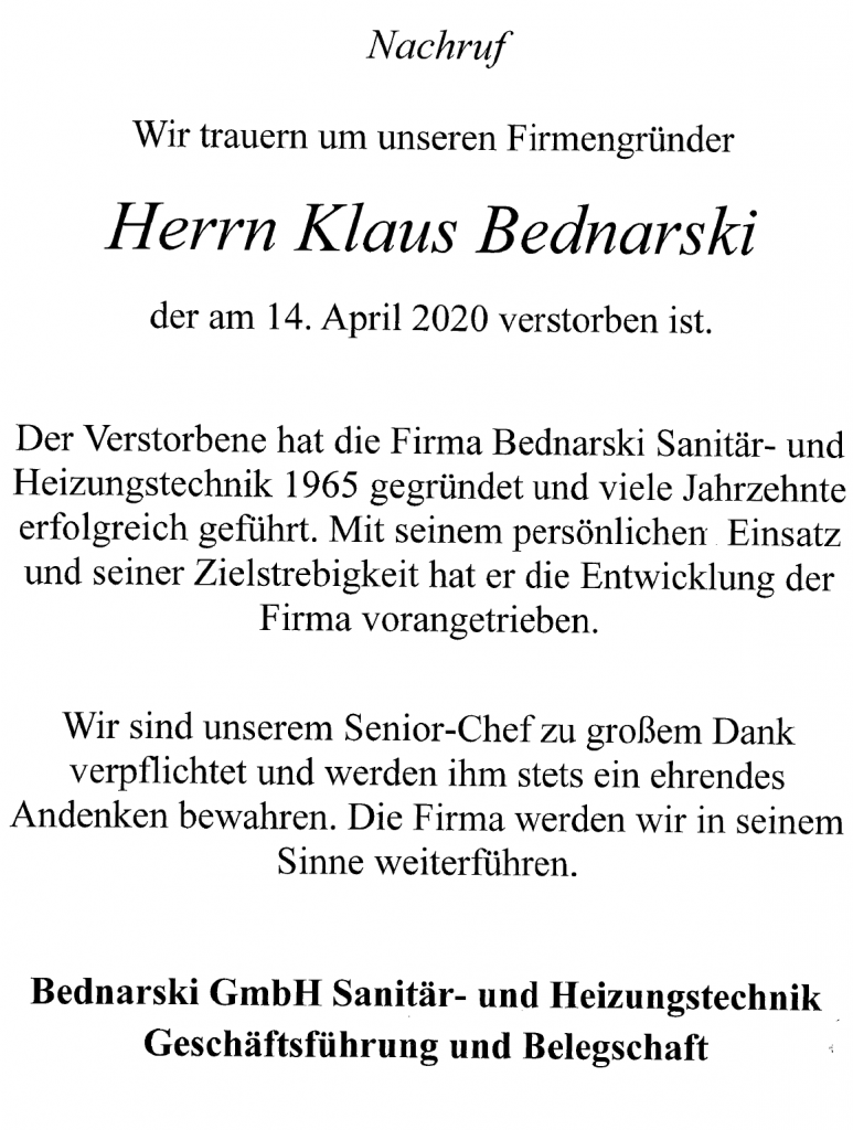 Bednarski GmbH